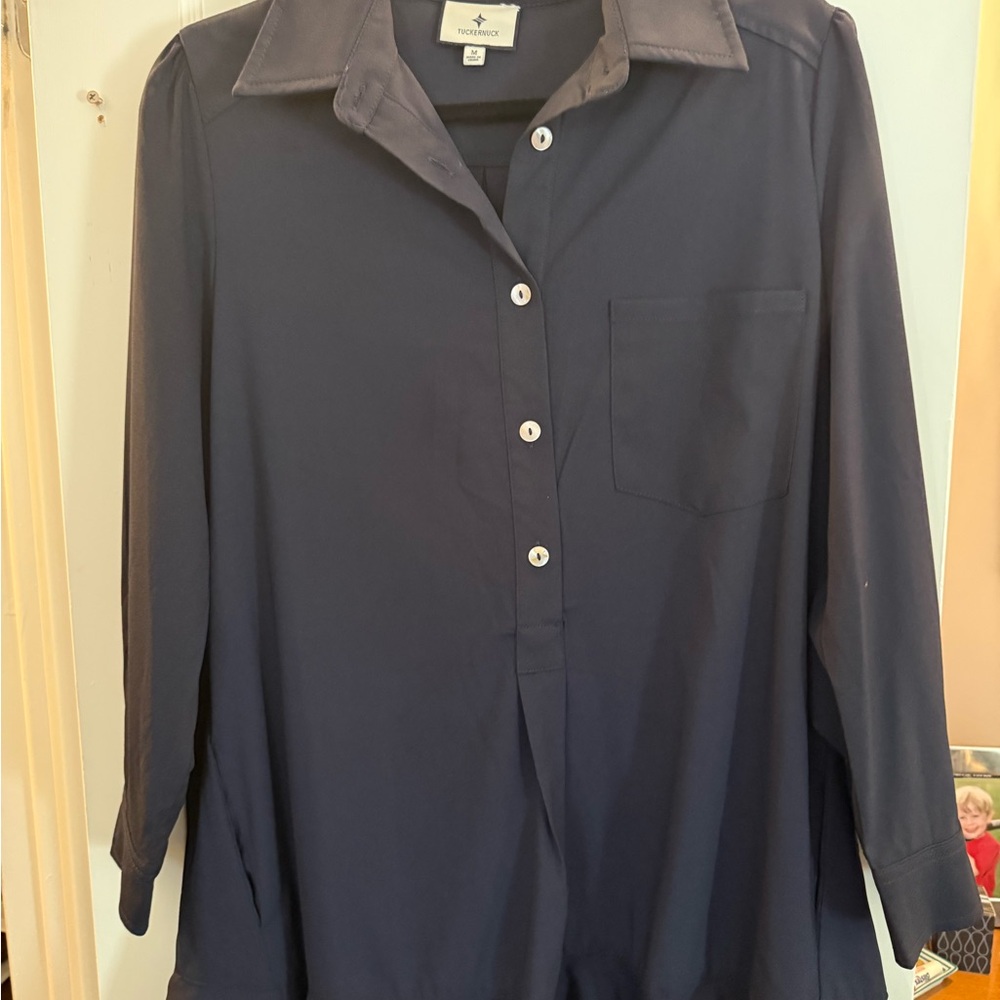 Tuckernuck Navy Callahan dress M